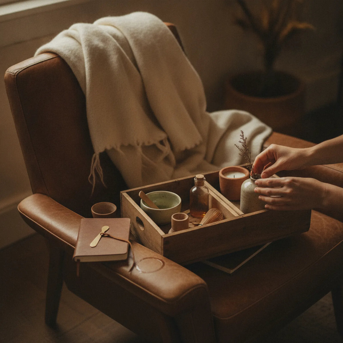 A Blanket and Candle Gift Set: The Unforgettable Comfort for Nordic Cozy Christmas Memories