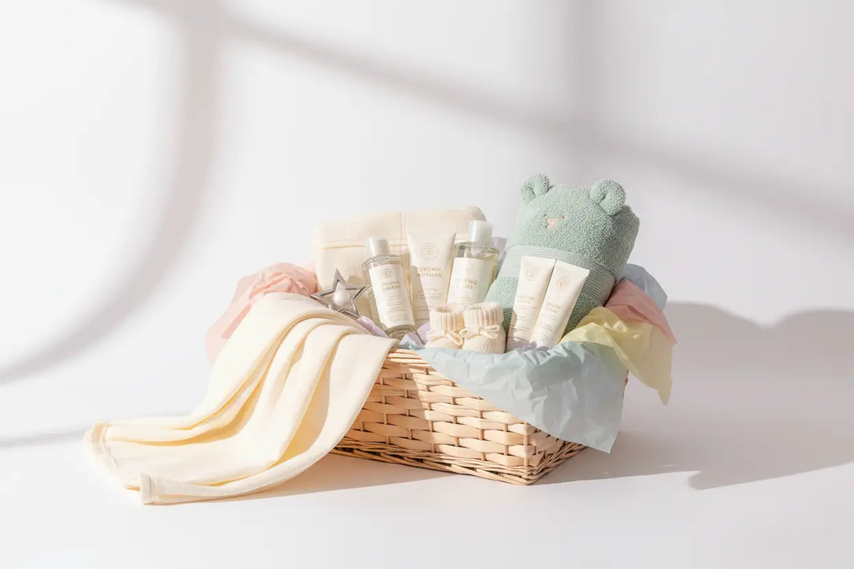 Baby shower gift baskets for new moms and babies