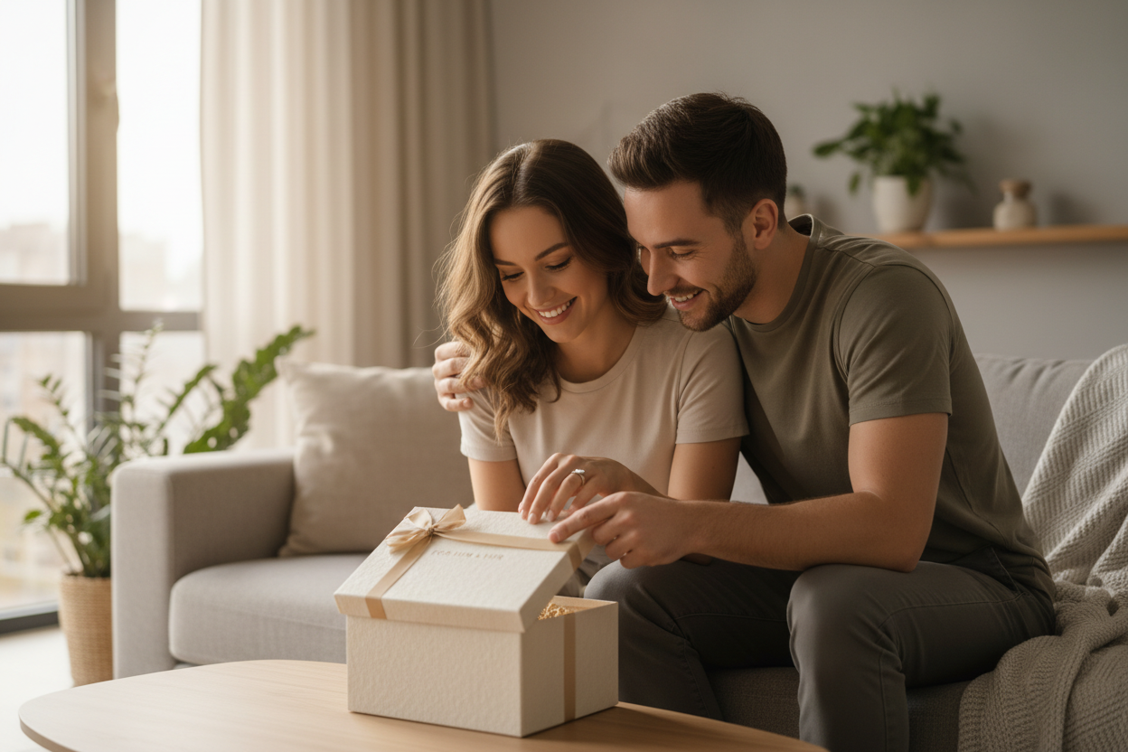 Couple Gift Box for Him and Her – A Thoughtful Gift by SkylieCreates