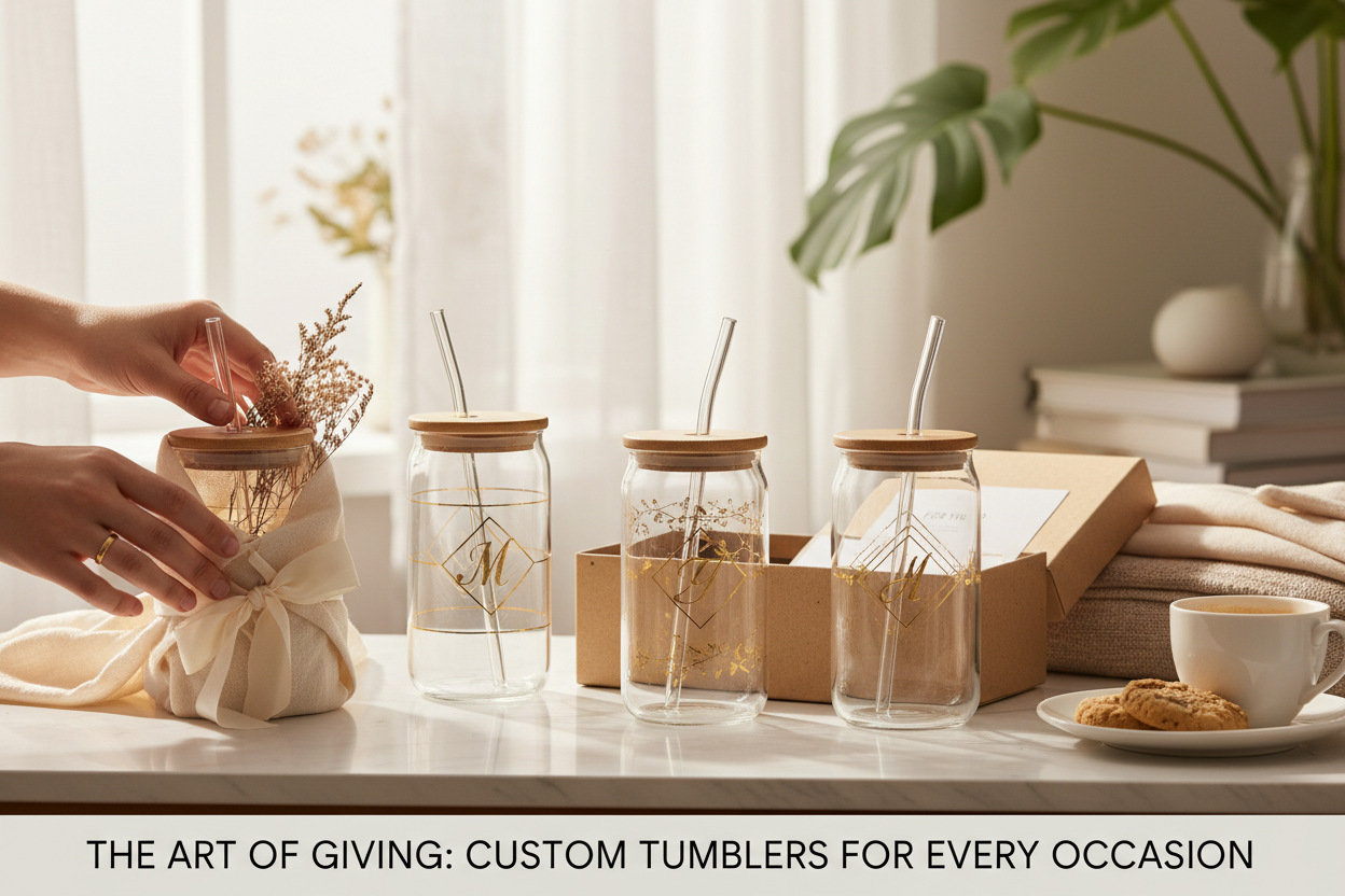 Why Custom Tumblers Make the Perfect Everyday Gift
