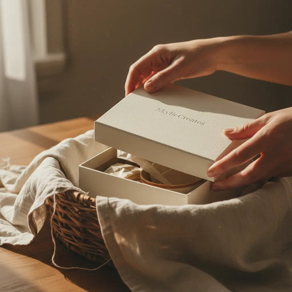 The gift that says 'I see you' – a luxury self care gift box for her birthday