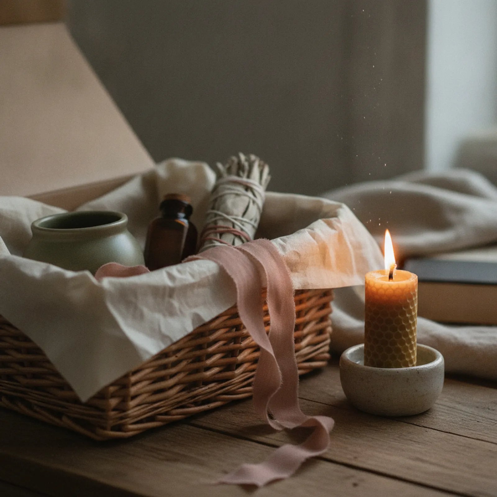 The Gift That Says What Words Cannot: Thoughtful Gift Baskets for Men with Leather Journal & Coffee