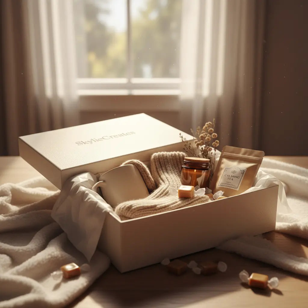 The Ultimate Comfort Gift Box for Her: A Cozy Care Package for Birthday and Thinking of You