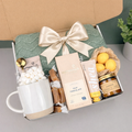 Valentine’s Cozy Comfort Gift Box – Blanket, Mug, Chocolate, Cocoa & Sweet Self-Care Treats for Her