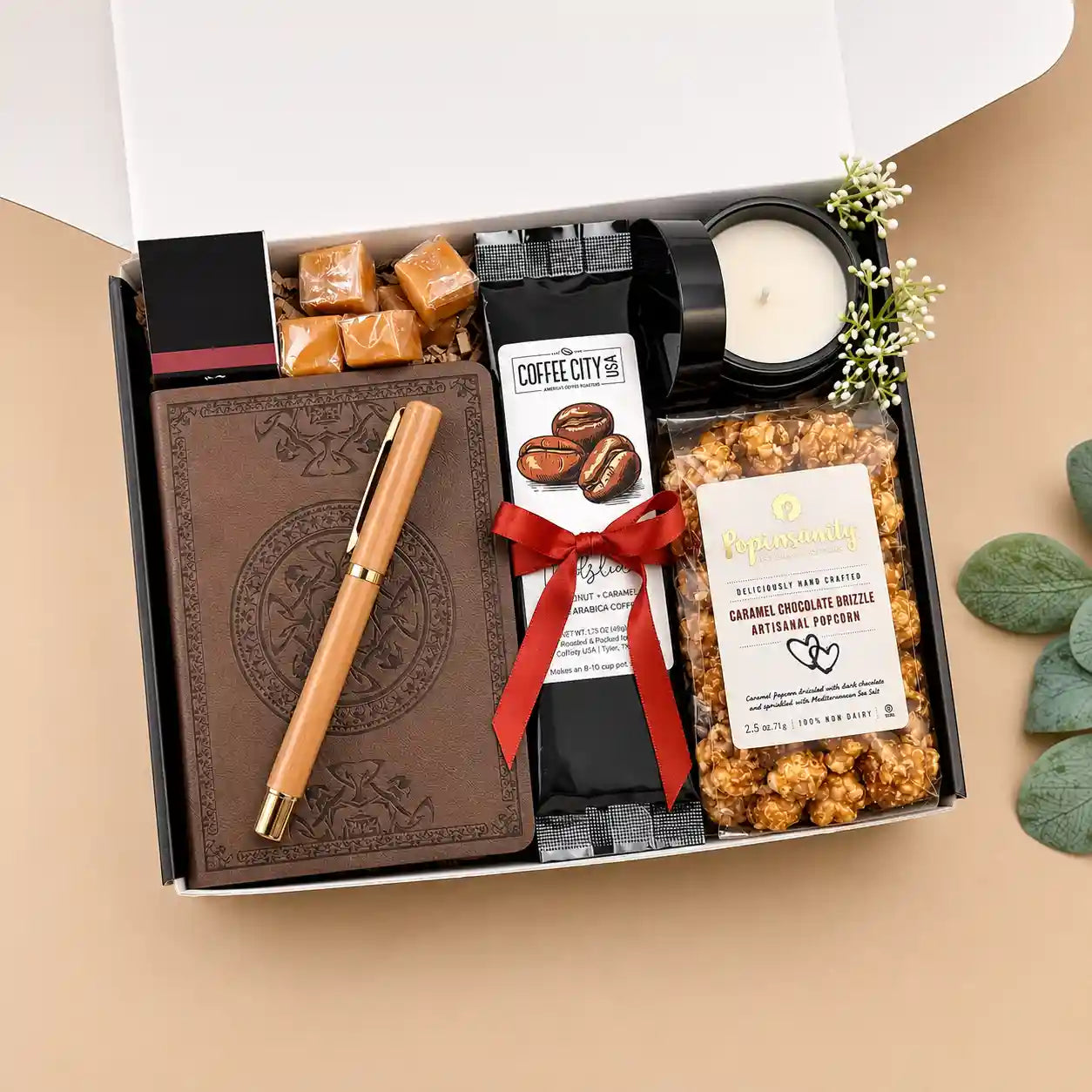 Birthday Gift Boxes – Men's Leather Journal & Pen Set