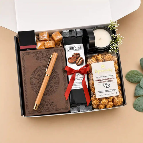 Birthday Gift Boxes – Men's Leather Journal & Pen Set