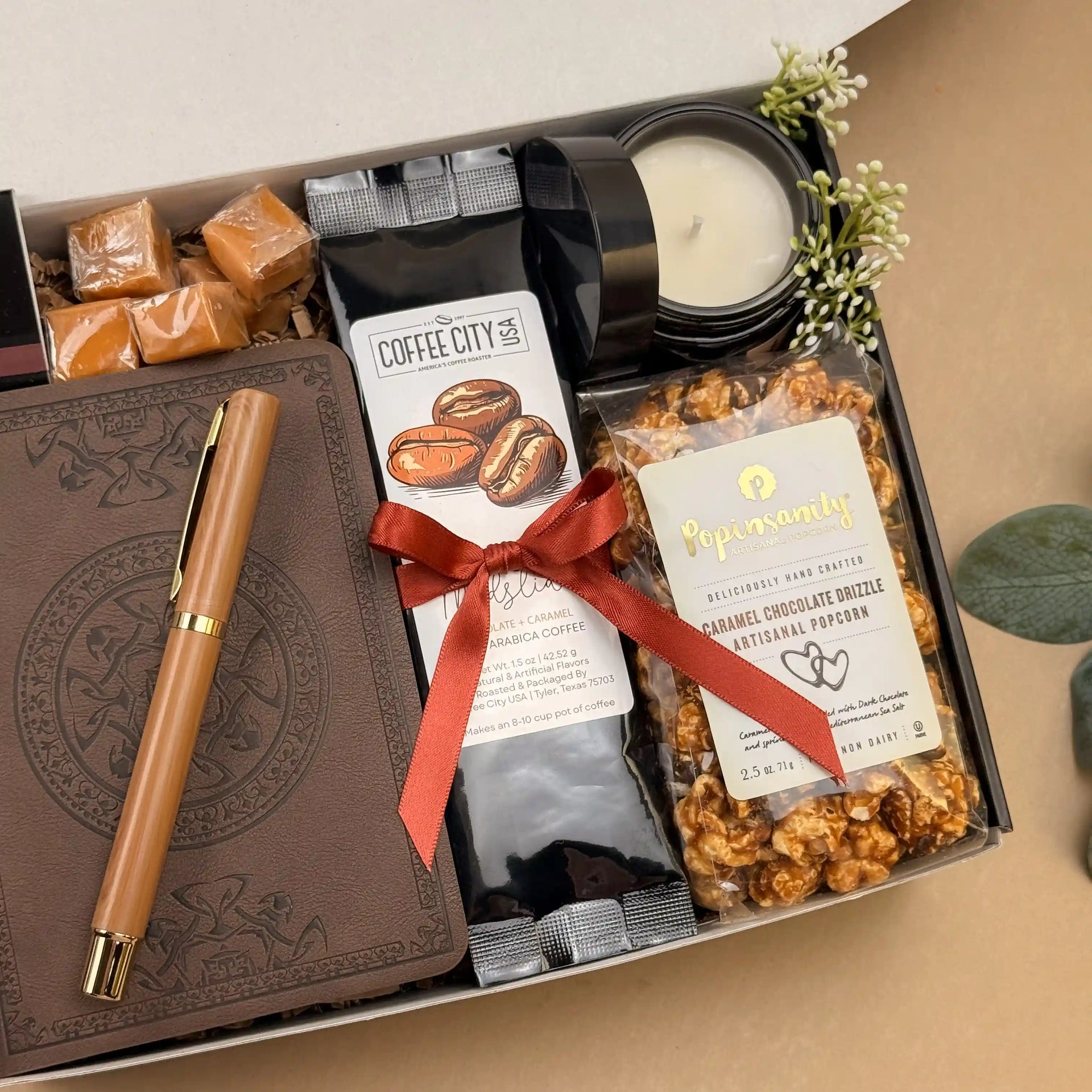 Birthday Gift Boxes – Men's Leather Journal & Pen Set 2