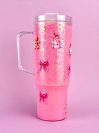 Christmas Gift Snow Globe Cup 40oz