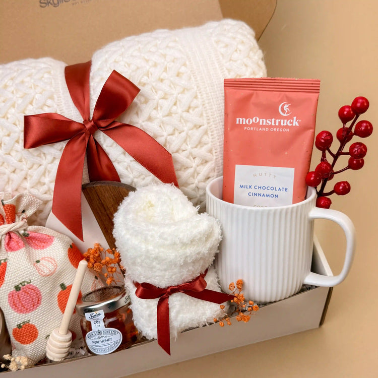 Birthday Gift for Mom – Crochet Flowers & Cozy Keepsake Blanket 2