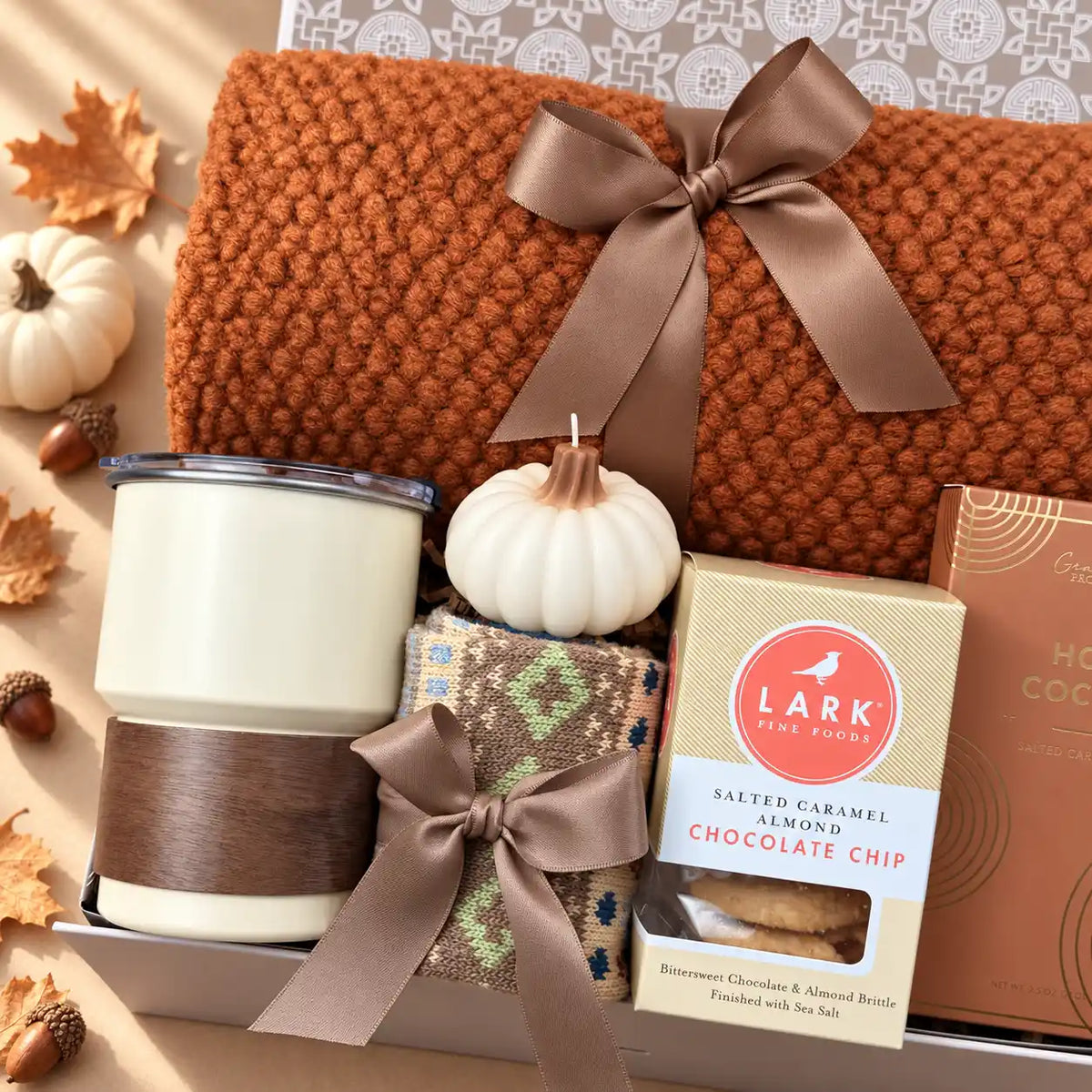 Cozy Fall Gift Basket Comfort Package 2