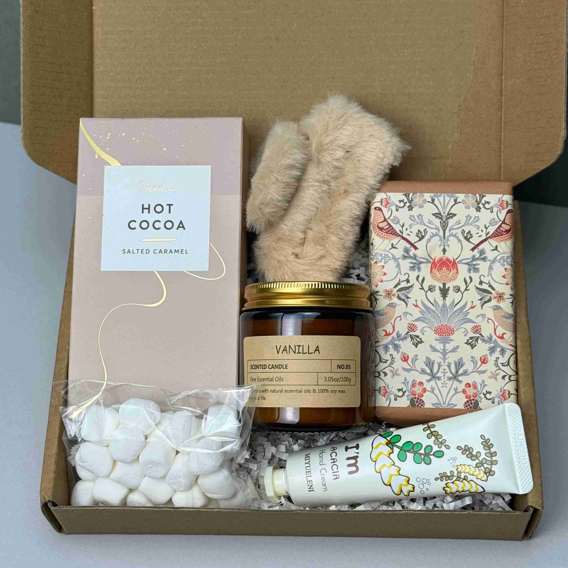 Cozy Indulgence Gift Box for Women, Friends & Coworkers – Perfect Thinking of You, Thank-You, or Holiday Surprise 7915