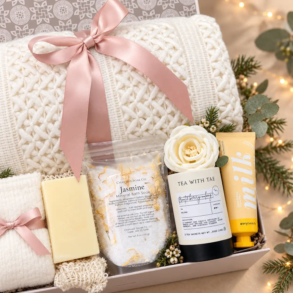Cozy Relaxation Gift Box – Self Care for Her 3