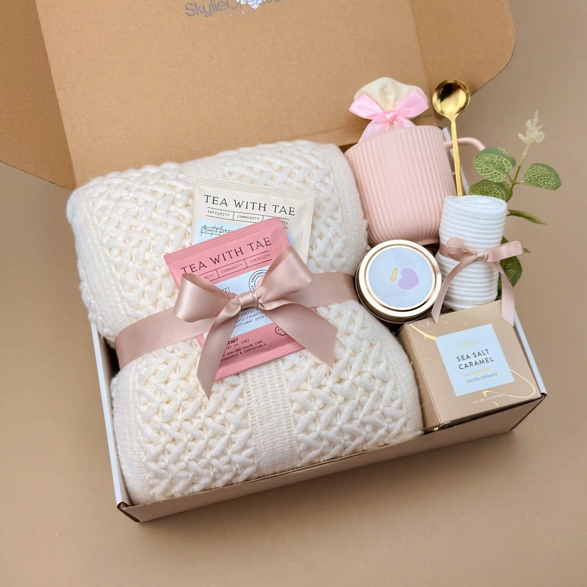 Comfort & Calm Gift Basket | Self-Care for Women
