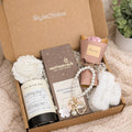 Valentine’s Day Self-Care Gift Box for Women, Personalized Relaxation Gift, Cozy Pampering Set, Romantic Thank You Present