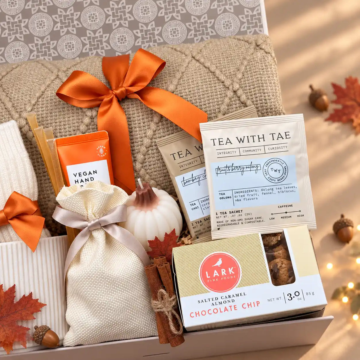 Fall Surprise Comfort Gift Basket for Her 3