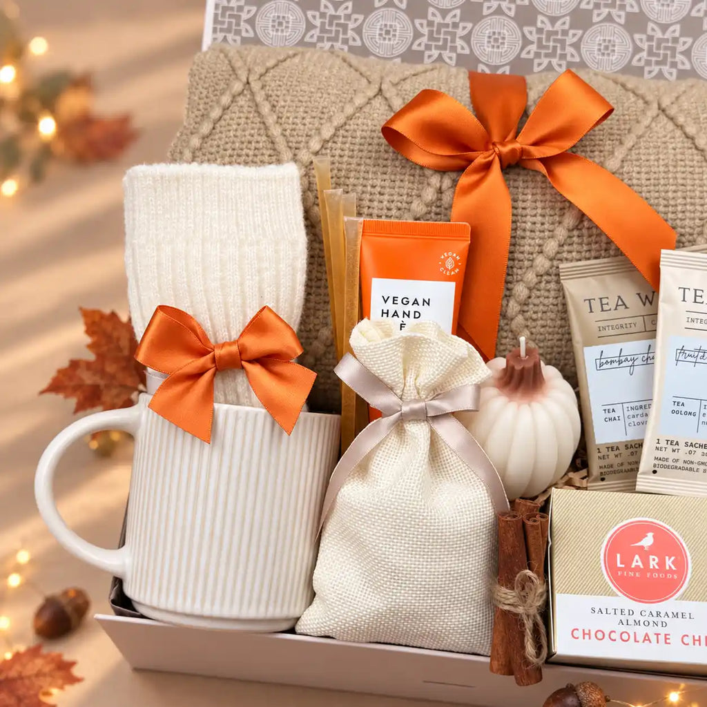 Fall Surprise Comfort Gift Basket for Her 2