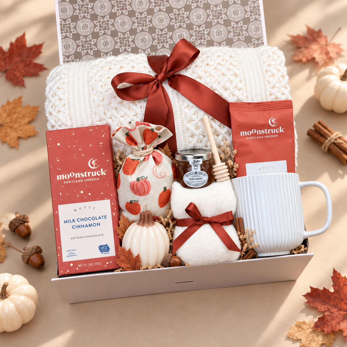 Fall Thinking of You Gift Basket for Women