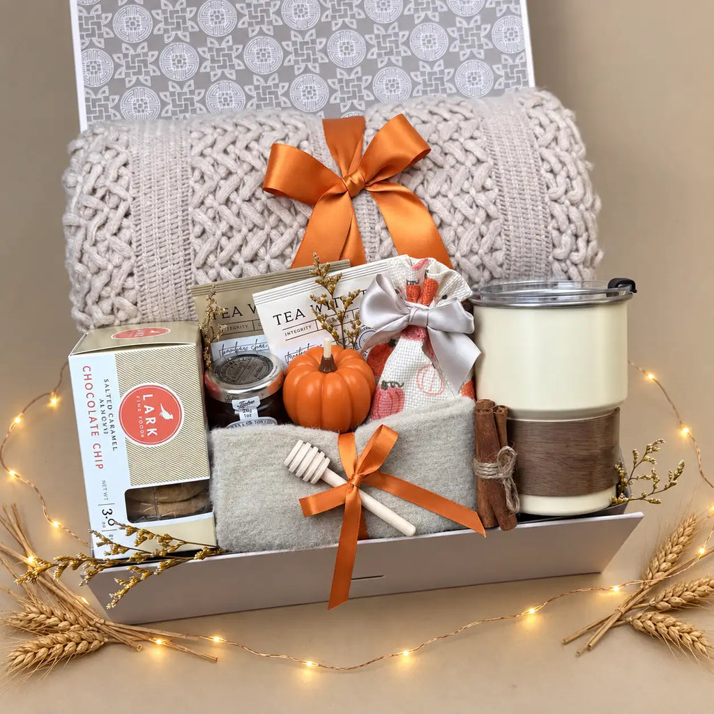 Fall Warmth Comfort Gift Box for Her