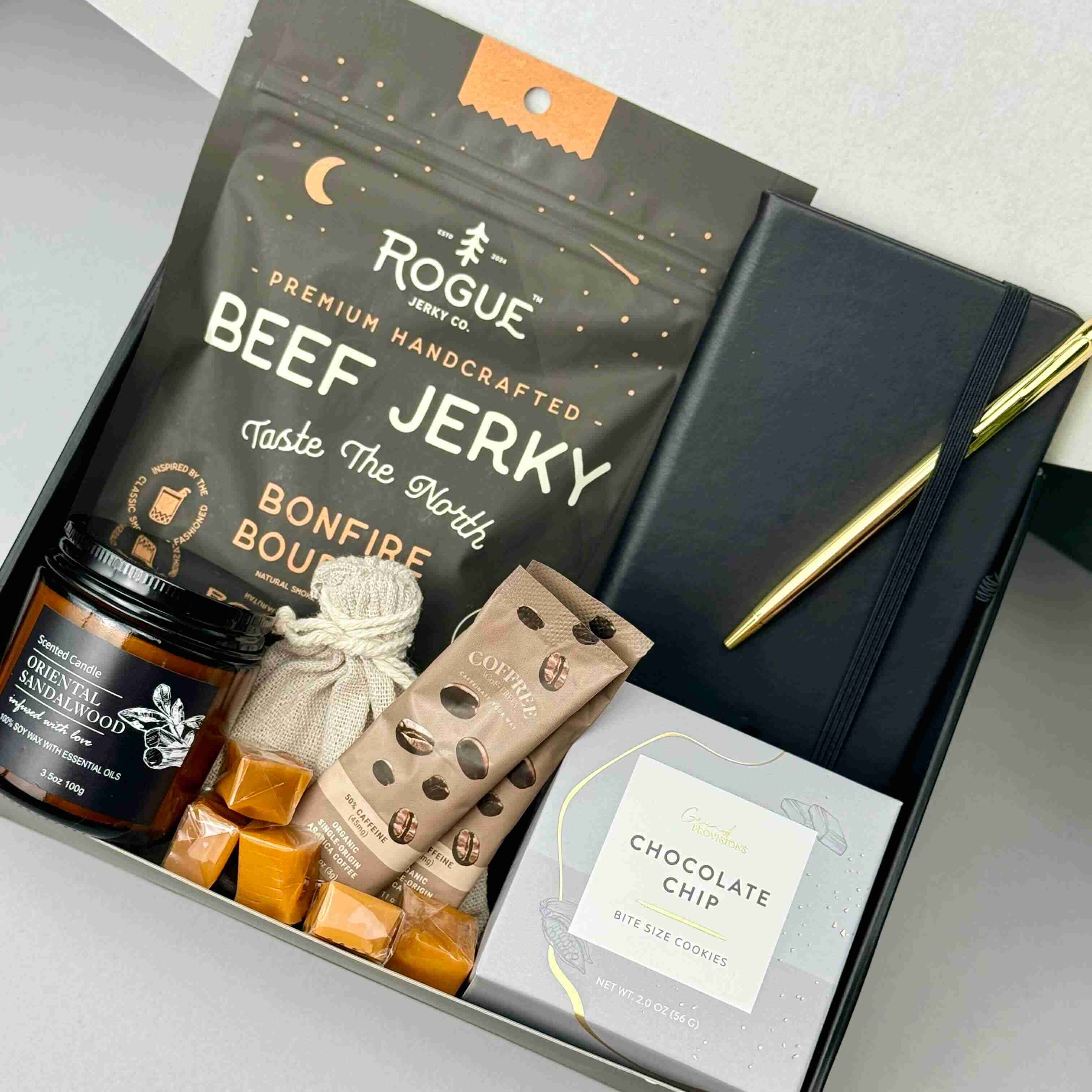 Gentleman’s Indulgence Gift Box for Men, Friends & Colleagues – Perfect Birthday, Thank-You, or Holiday Surprise 7924