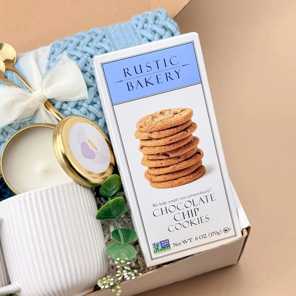 Gift Baskets for Couples – Plush Blanket, Tea & Candle Set 3