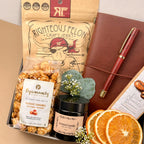 Gifts for Him – Premium Leather Journal & Coffee Discovery Set 3