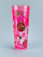 Grinch Stole Lava Drip Snow Globe Cup 24oz