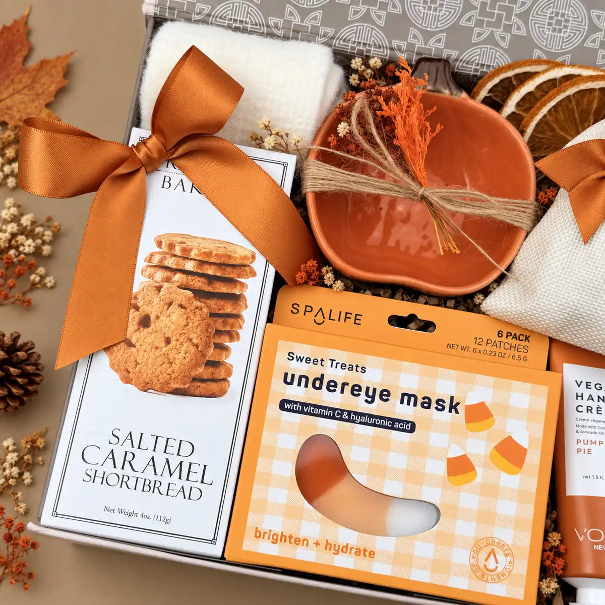 Halloween Spiced Pumpkin Cozy Gift Box for Her 2