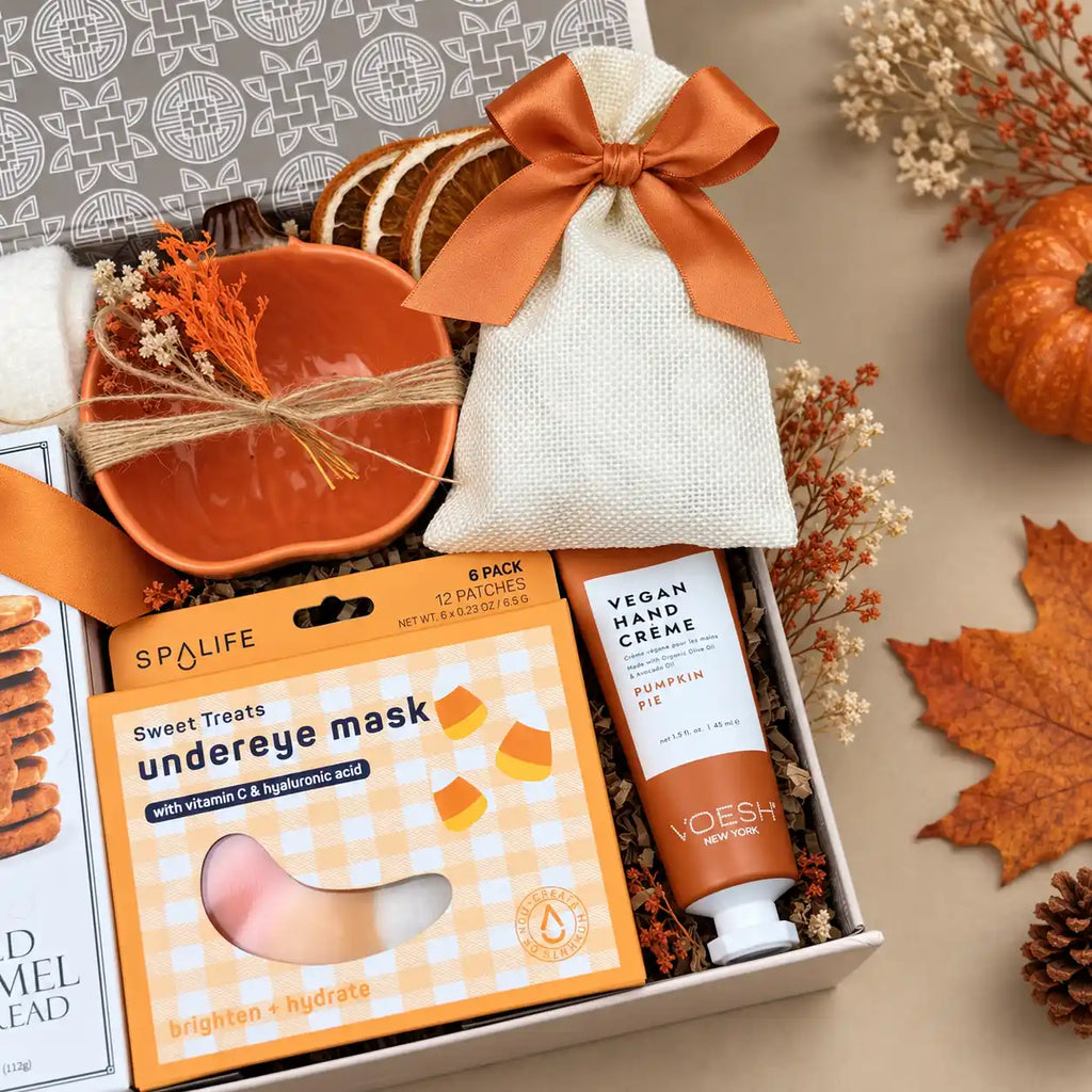 Halloween Spiced Pumpkin Cozy Gift Box for Her 3