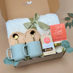 Housewarming Gift Basket – Blanket, Tea & Home Accents 2