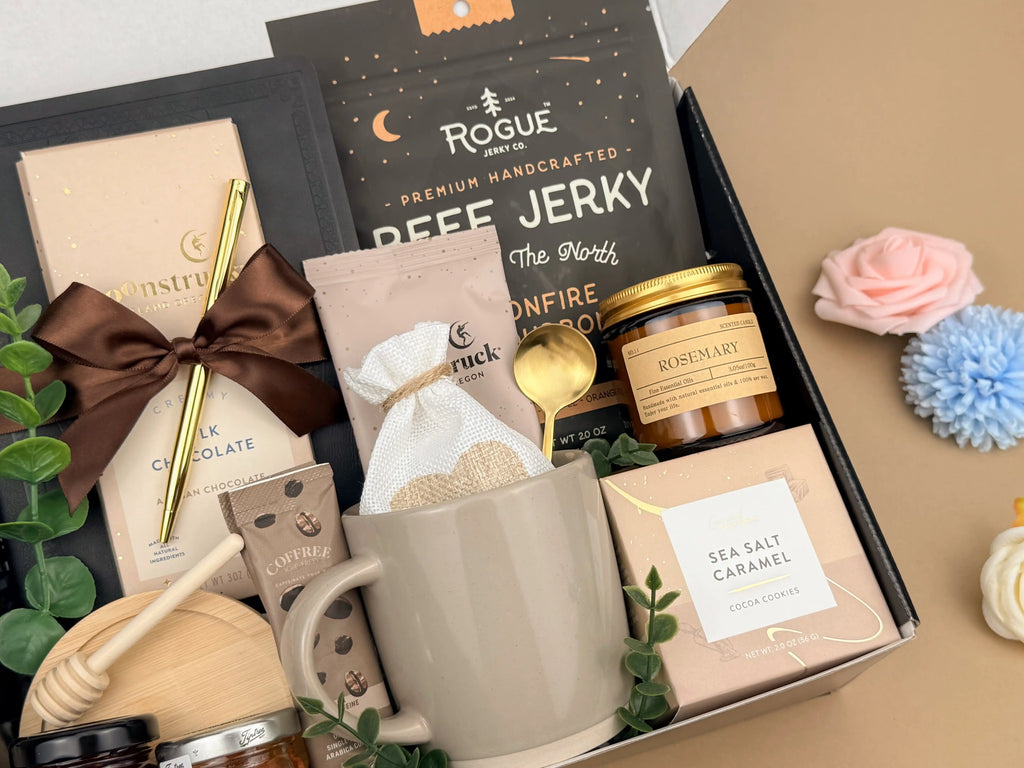 Hygge Gift Box for Him – Cozy Birthday Gift Basket for Men & Self Care Gift Set 3