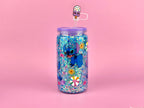 Stitch Glitter Acrylic Cup 16oz - Lid & Straw