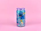 Stitch Glitter Acrylic Cup 16oz - Lid & Straw