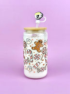 Milk Candies and Cookies Acrylic Cup 16oz - Lid & Straw