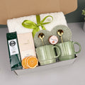 New Home Cozy Welcome Gift Box — Hygge Housewarming Gift Basket for Couples & Home Lovers