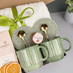 New Home Cozy Welcome Gift Box — Hygge Housewarming Gift Basket for Couples & Home Lovers Right