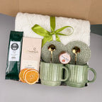 New Home Cozy Welcome Gift Box — Hygge Housewarming Gift Basket for Couples & Home Lovers Topper