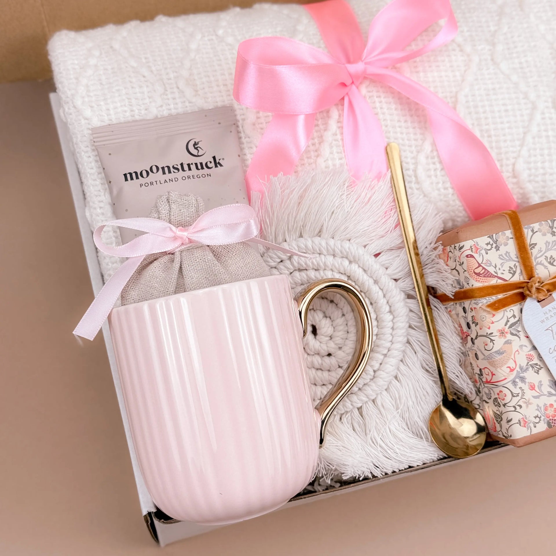 Luxurious Cozy Care Package | Sending Warm Hugs Gift Box | Premium Self-Care Gift