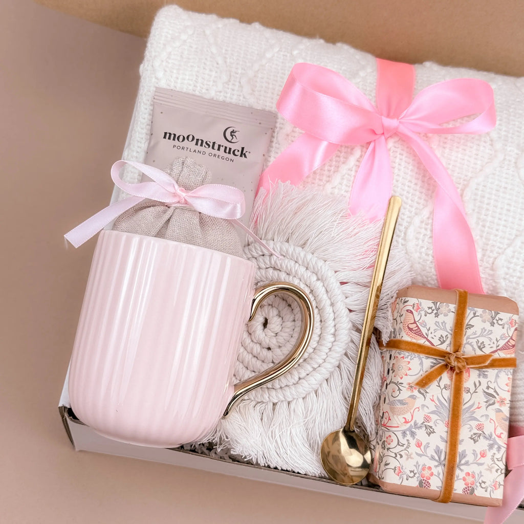 Luxurious Cozy Care Package | Sending Warm Hugs Gift Box | Premium Self-Care Gift Image 2
