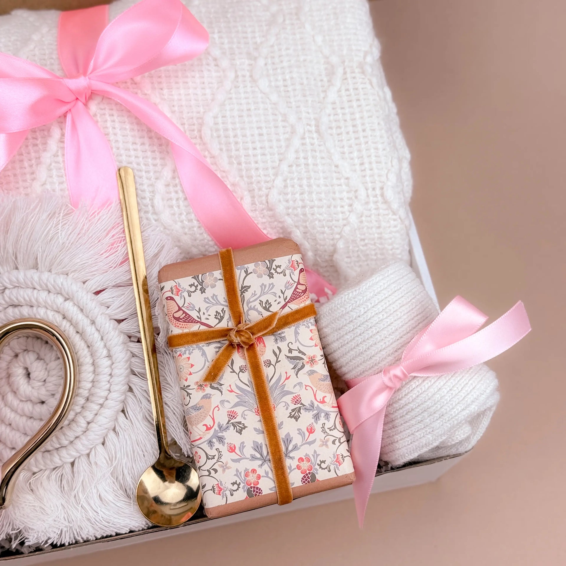 Luxurious Cozy Care Package | Sending Warm Hugs Gift Box | Premium Self-Care Gift Image 3