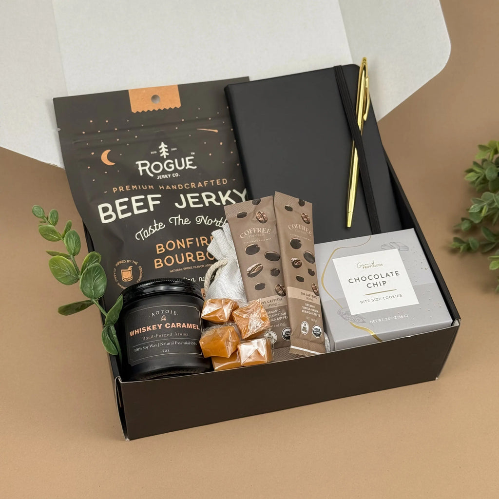 Gentleman’s Indulgence Gift Box for Men, Friends & Colleagues – Perfect Birthday, Thank-You, or Holiday Surprise