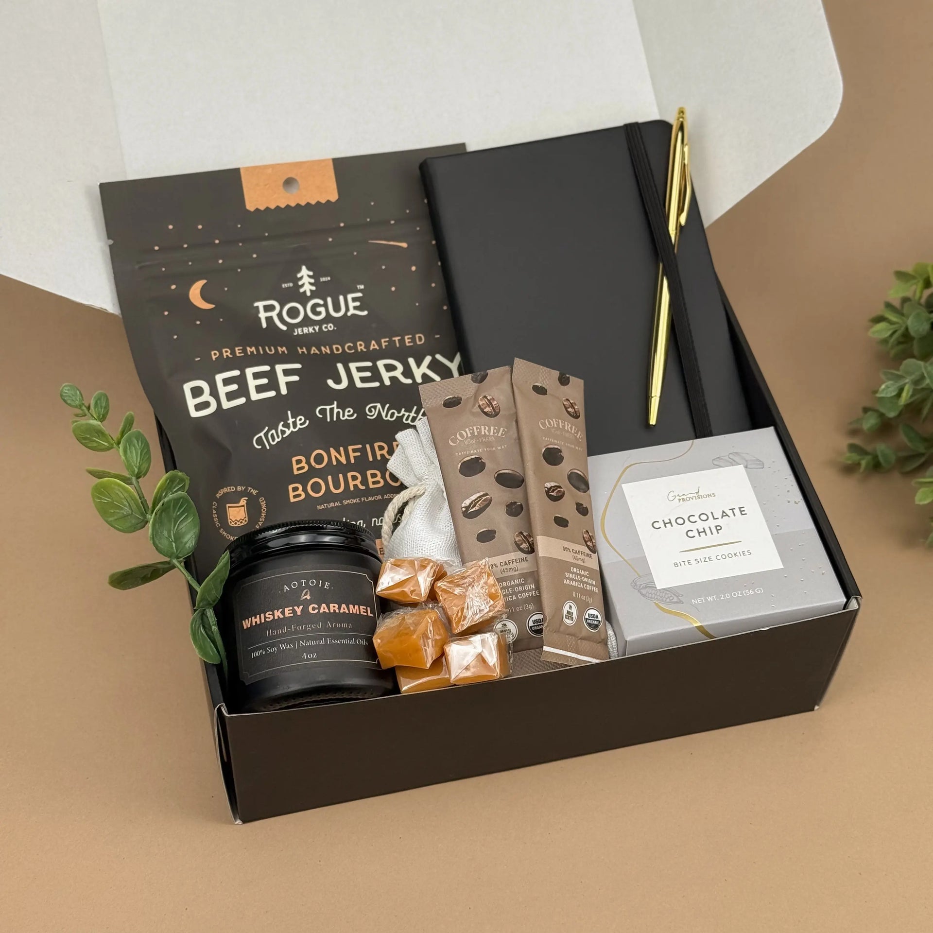 Gentleman’s Indulgence Gift Box for Men, Friends & Colleagues – Perfect Birthday, Thank-You, or Holiday Surprise