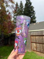 Inside Out Lava Drip Snow Globe Cup 24oz street