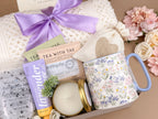 Lavender Relaxation Gift Basket – Cozy Blanket, Spa Gift Basket & Calming Bath Salts 3