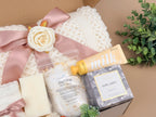 Luxury Self Care Gift Basket – Blanket, Tea, Bath Salts, Hand Cream & Socks 3
