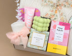 Luxury Women’s Self-Care Gift Box: 10pc Spa Set with Blanket & Tea 3
