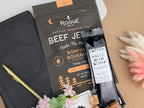 Men’s Gift Box – Vintage Journal, Gold Pen, Coffee, Chocolate & Jerky 3