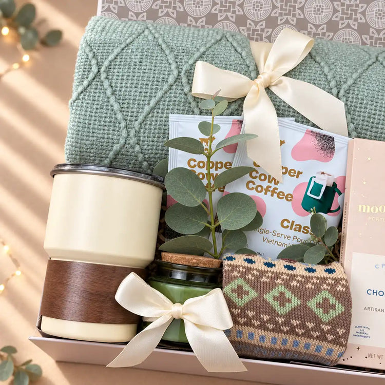 Men's Birthday Curated Comfort Gift Basket for Him 2