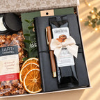 Men’s Gift Box – Leather Journal, Coffee & Snacks 3