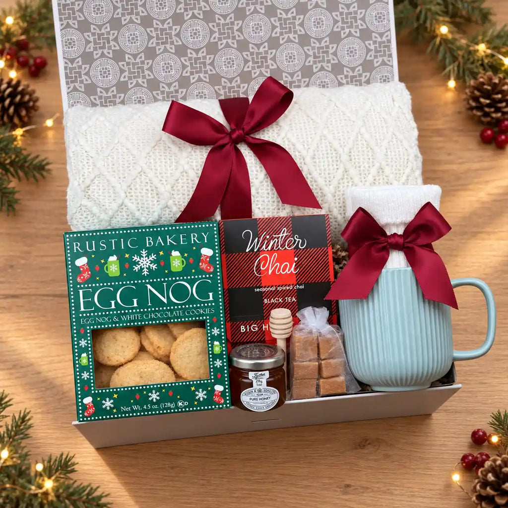 Merry Christmas Winter Comforts Gift Box for Her