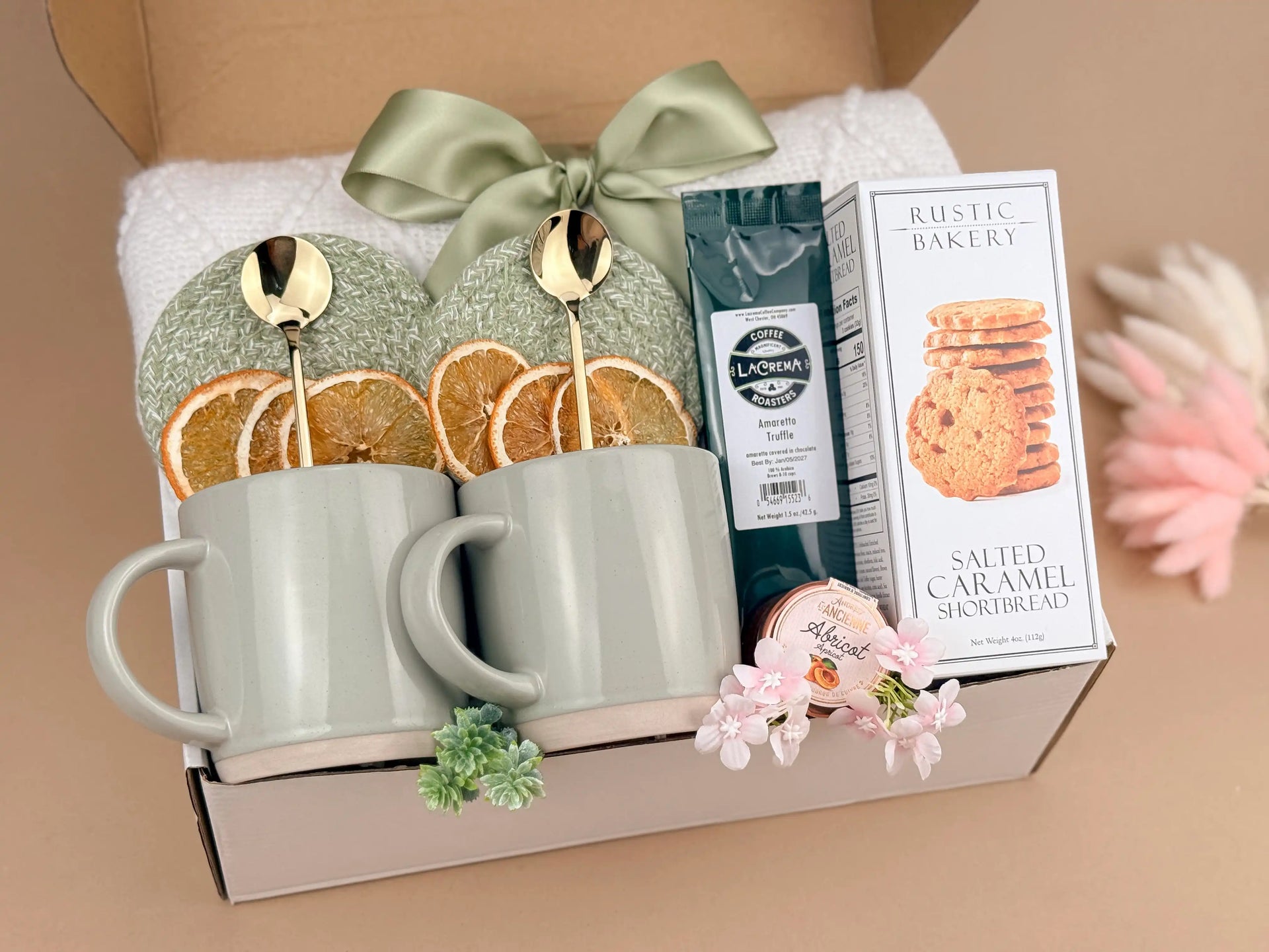 New Home Cozy Gift Box — Housewarming Basket for Couples